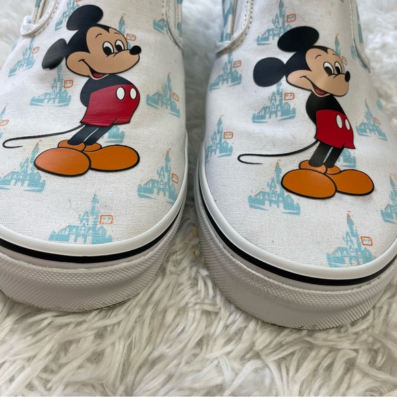 VANS Disney World 50th Anniversary Mickey Mouse Slip On Sneaker - Picture 7 of 13